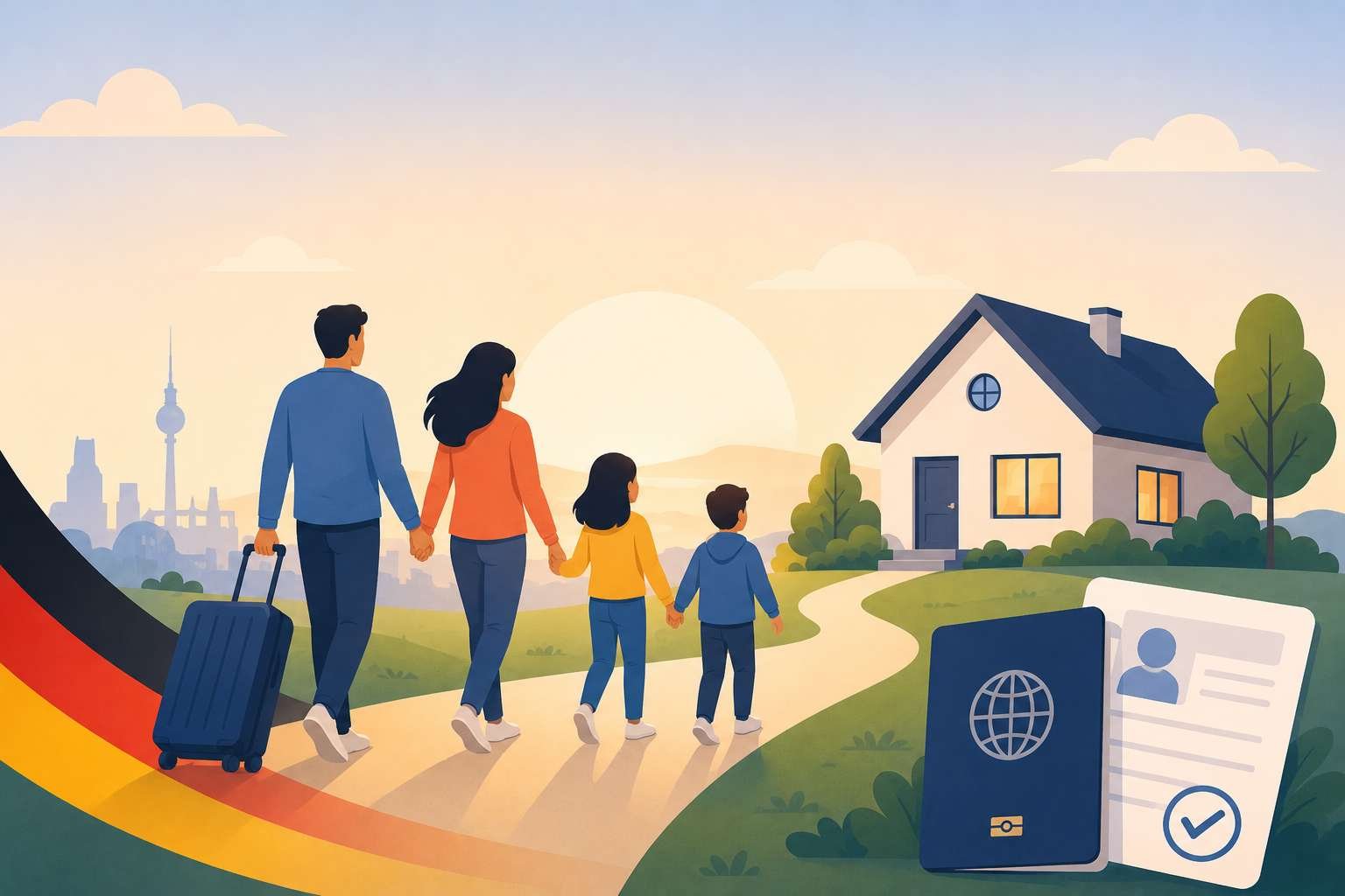Cover image for Family Reunification Visa Germany: Bringing Your Spouse & Children (2026)